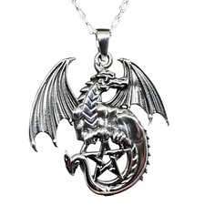 Collier pendentif pentacle