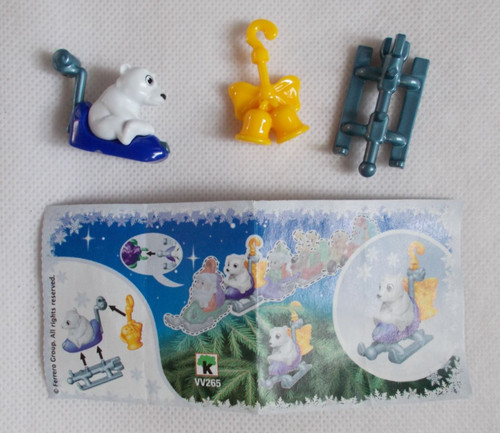Kinder noël ours polaire - kinder,