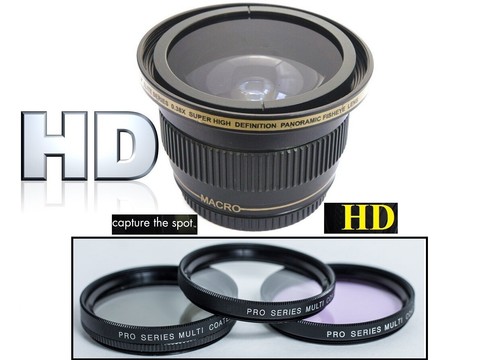 Elite fisheye lens and - elite, hd