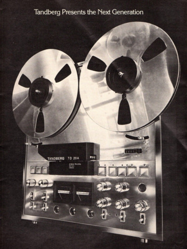 Vtg 1970s tandberg reel - vtg,