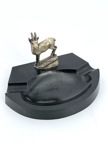Cendrier bakelite noire - bakelite,