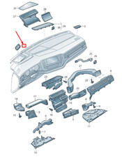 VW TOUAREG CR Grille
