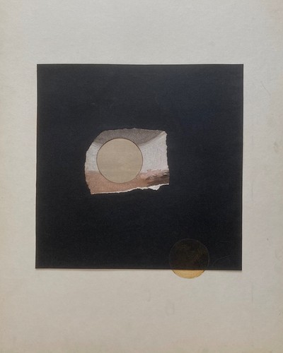 Henri mouvant collage sur - collage,