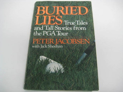Vtg golf book buried - -,