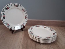 6 Assiettes plates anciennes