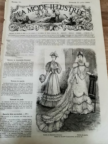 Ancienne revue la mode - 30,