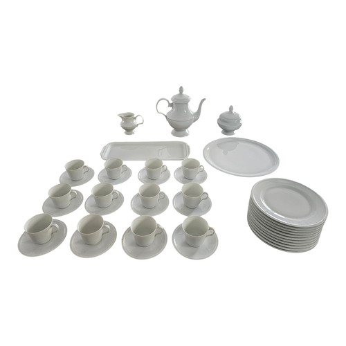 Ancien service café dessert - ancien, &