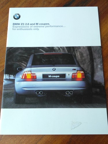 Brochure 1998 bmw and m - brochure,