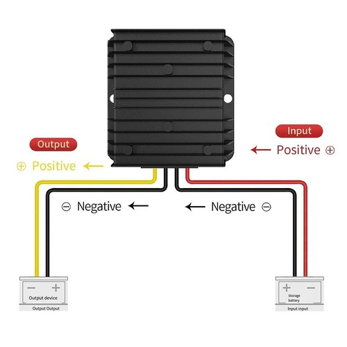 Booster tension 12v 24v - de, à
