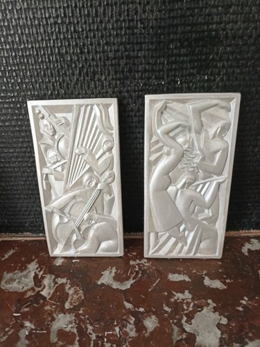 Lot bas relief - 2, bas-relief