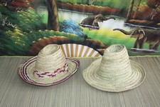 SUPERBE Chapeau de paille