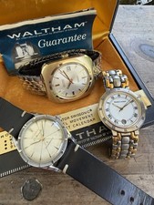 Mint Vintage 3 Watch Lot -