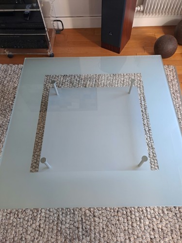 Table basse verre ligne - verre,