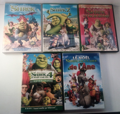 Shrek intégrale dvd - 5,