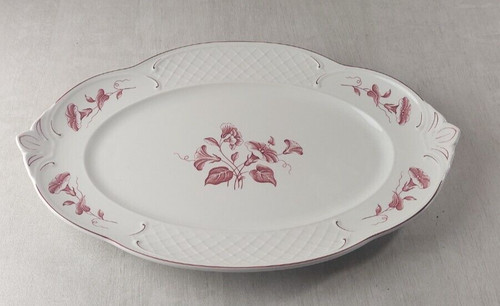 Ancien plat service - service,, décor