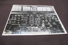 PHOTO AVIATION - AVION DC-4 AMERICAN AIRLINES COCKPIT