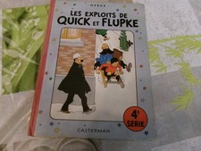 BD Hergé - Les exploits de quick et flupke 4e série - Casterman