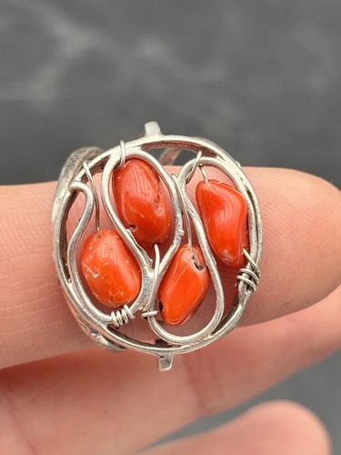 Ancienne bague argent massif - ancienne,