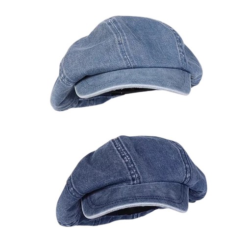 Béret jean pour femme - béret,