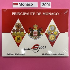 COFFRET BU MONACO 2001 De 1