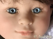 Corolle : 1992 poupée Juliette 56 cm signée Catherine Reffabert, avec défauts.