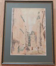 Aquarelle rue du Gros Horloge