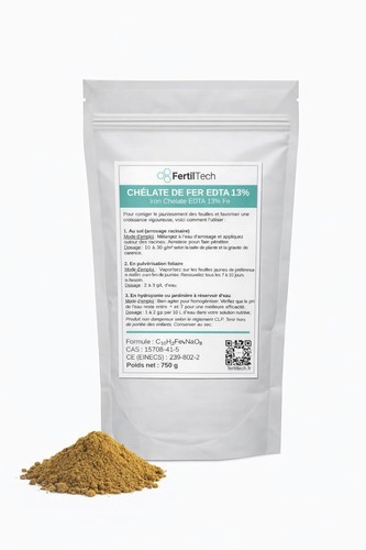 Chélate fer edta 750 g - 13%,