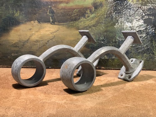 Paire anciens supports - supports, de