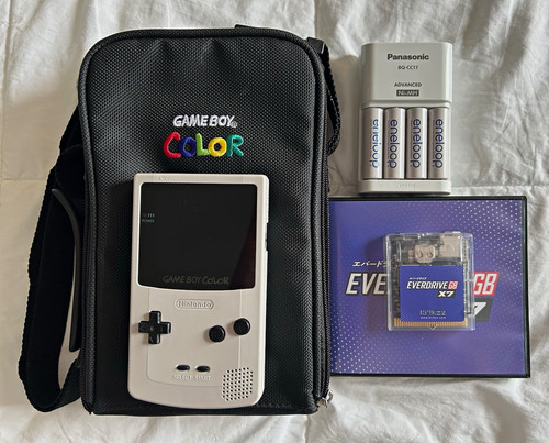 Nintendo gameboy color backlit - color,