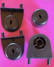 Entretoises murales noires