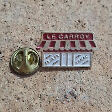 Pin's Pins Pin Badge enamel vintage le carroy bar tabac