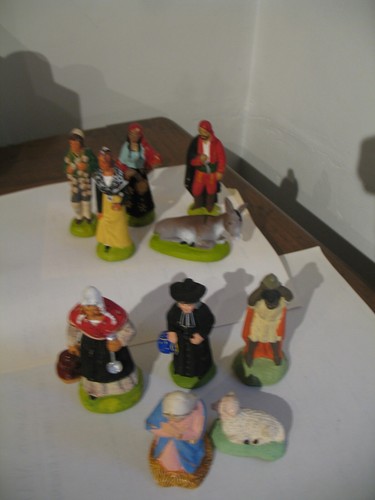 Santons art anciens 5 - d'art,