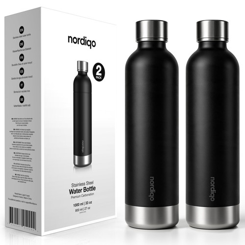 Bouteille inox pour aarke - inox,