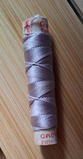 Bobine fil de soie - Guterman - cordonnet DOMO- 8m. Col. 202 Ancienne mercerie 