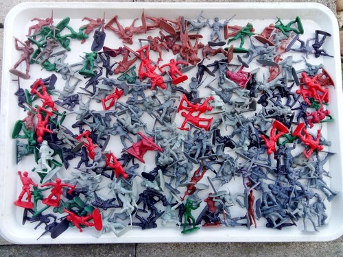 Lot figurine plastique - lot,