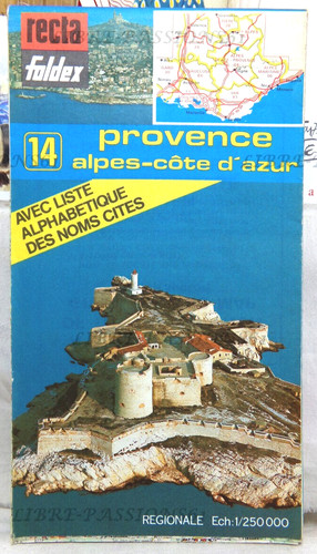 Carte routière recta foldex - routiÈre, recta/foldex