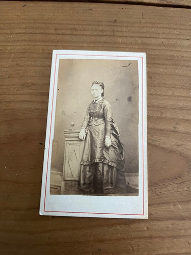 Photo ancienne cdv - cdv, femme