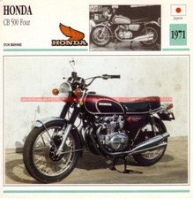 HONDA CB 500 Four 1971 : Fiche