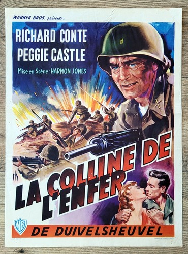 Belgian poster korean war - belgian,