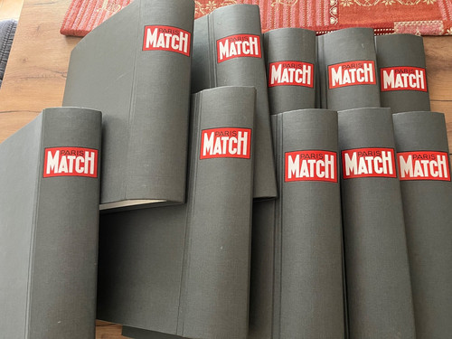 Reliures paris match neuves - paris,
