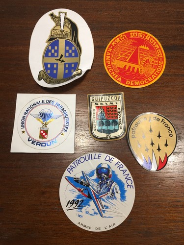 Lot stickers autocollant - lot, 6