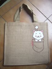 Sac à courses naturel toile