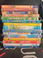 Lot 15 Dvd Dessins Animés Idéal Revendeur 