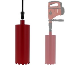 Couronne diamant Ø 162 mm avec adaptateur pour perceuse et perforateur SDS-max