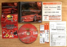 F355 CHALLENGE COMPLET BOÎTE NOTICE SPINE REG SEGA DREAMCAST NTSC JAPAN CIB OVP