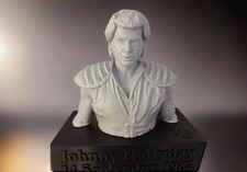 Buste Johnny Hallyday Palais