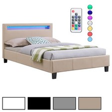 Lit simple avec sommier