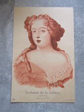 Duchesse de la Vallière ( 1644 - 1710) Publicité  Pharmaceutique NEVROVITAMINE 4