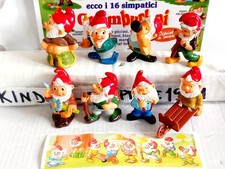 SURPRISE KINDER FERRERO SÉRIE GNOMES GNOMBURLONI ENTREZ AUX CHOIX FIGURE TOP RAR