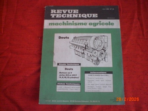 Ancienne revue technique - ancienne,